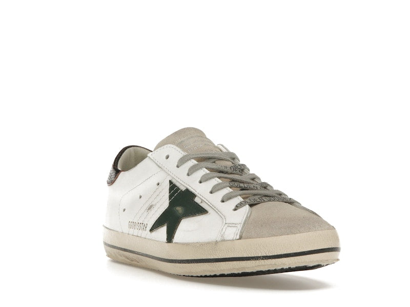 Golden Goose Super-Star Blanc Seedpearl Vert