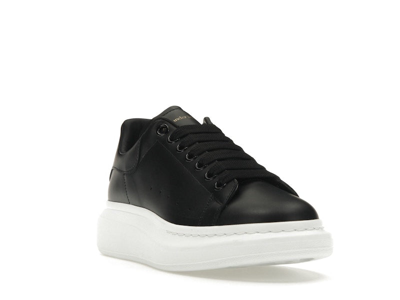 Alexander McQueen Oversized Schwarz Weiße Sohle