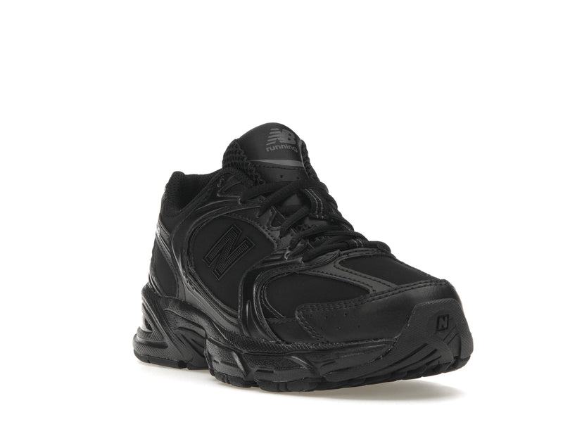 New Balance 530 Triple Black Cuir