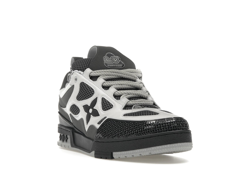 Baskets de skate Louis Vuitton LV Gris Blanc