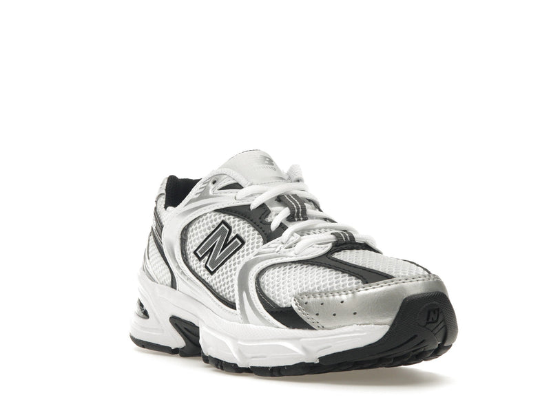 New Balance 530 Blanc Argent Métallisé Noir