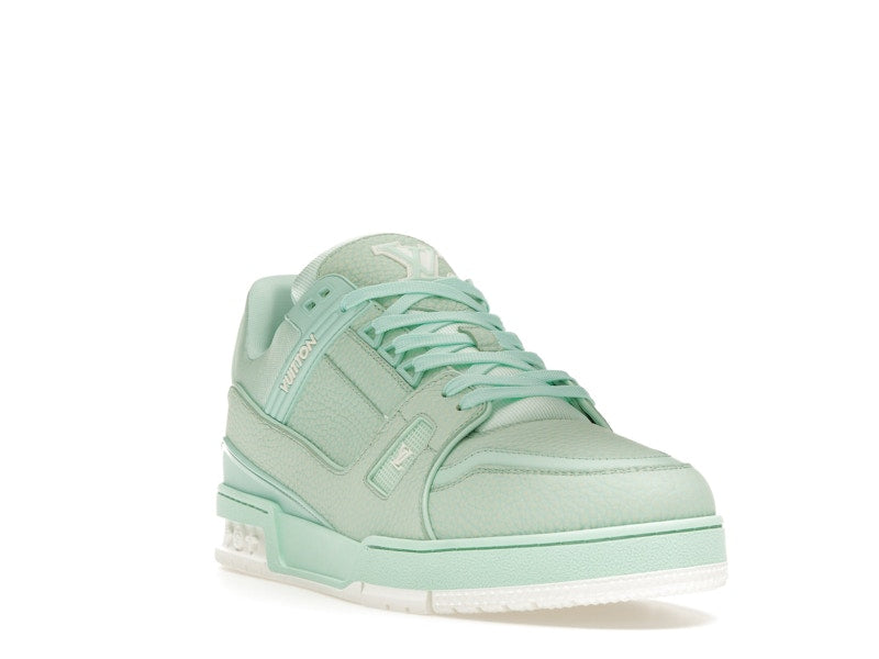 Louis Vuitton LV Trainer Vert Menthe Blanc