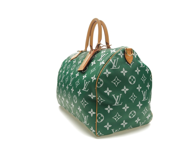 Louis Vuitton Speedy P9 Bandoulière 50 Monogramm Leder Grün