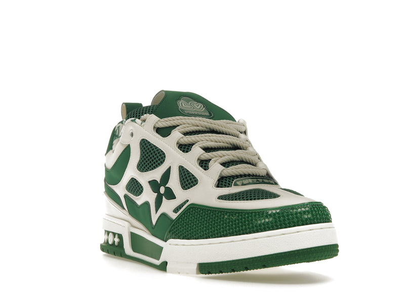 Baskets de skate Louis Vuitton LV Vert Blanc