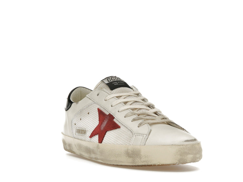 Golden Goose Super-Star Blanc Rouge Noir