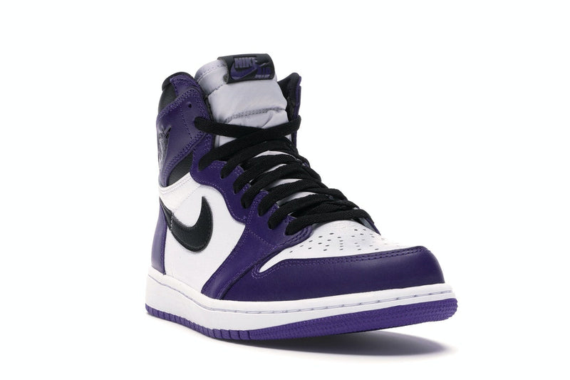 Jordan 1 Retro High Court Violet Blanc