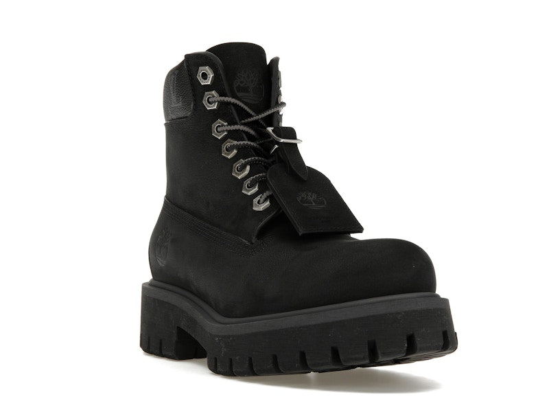 Bottines Louis Vuitton Timberland 6 pouces noires