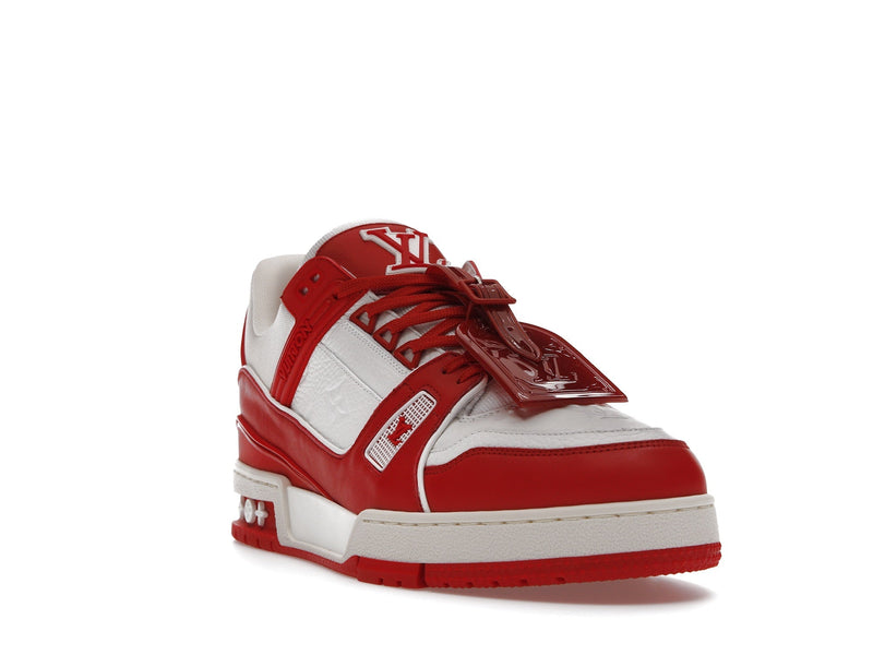 Baskets Louis Vuitton Rouge Blanc