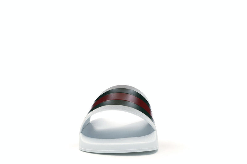 Claquettes de piscine Gucci Pursuit blanches