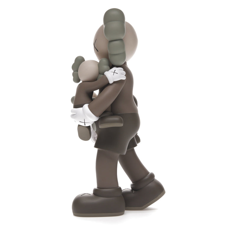 Figurine en vinyle KAWS Clean Slate marron