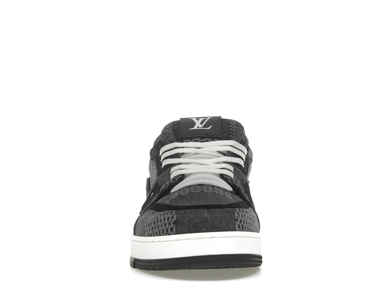 Louis Vuitton LV Trainer Noir Damier 3D Denim