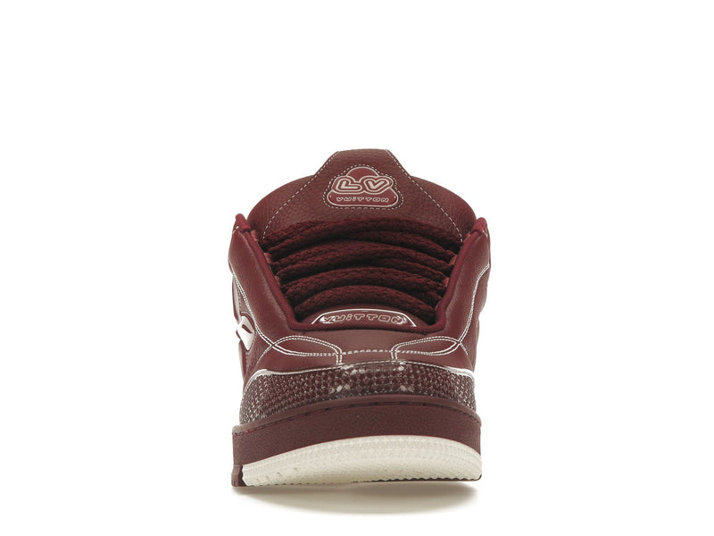 Baskets de skate Louis Vuitton LV Bordeaux Rouge