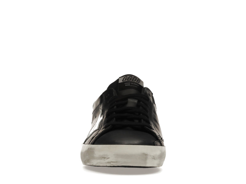 Golden Goose Super-Star Cuir Noir Blanc 