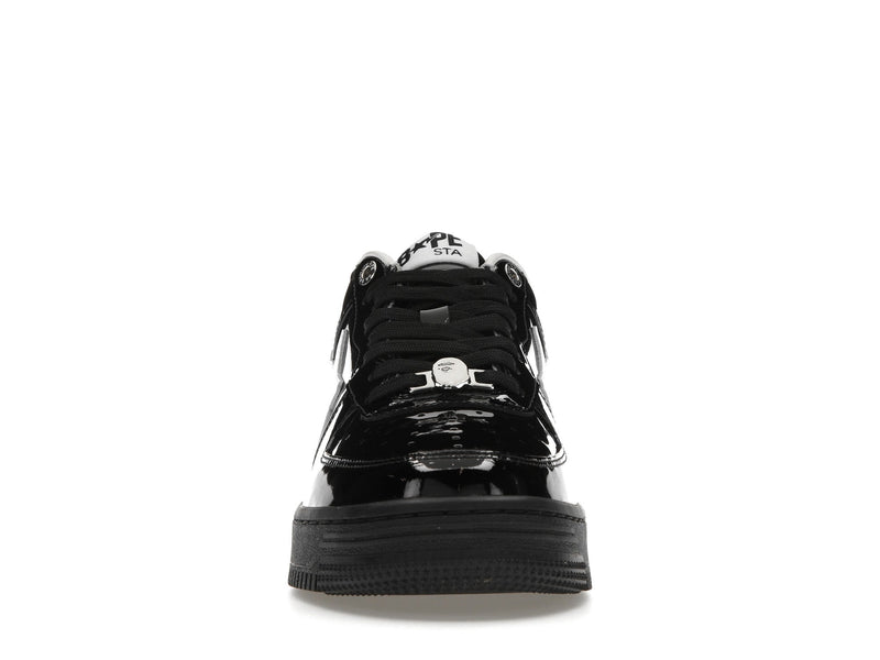 A Bathing Ape Bape Sta #2 Schwarzes Patent 
