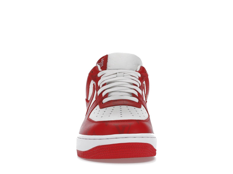 Louis Vuitton Nike Air Force 1 Low par Virgil Abloh Blanc Rouge