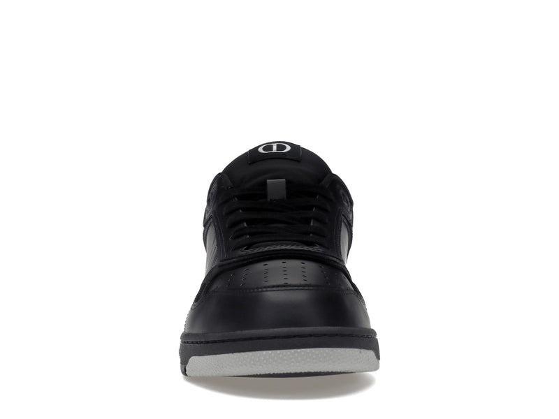 Dior B27 Low Noir Dior Oblique Galaxy Cuir Gris