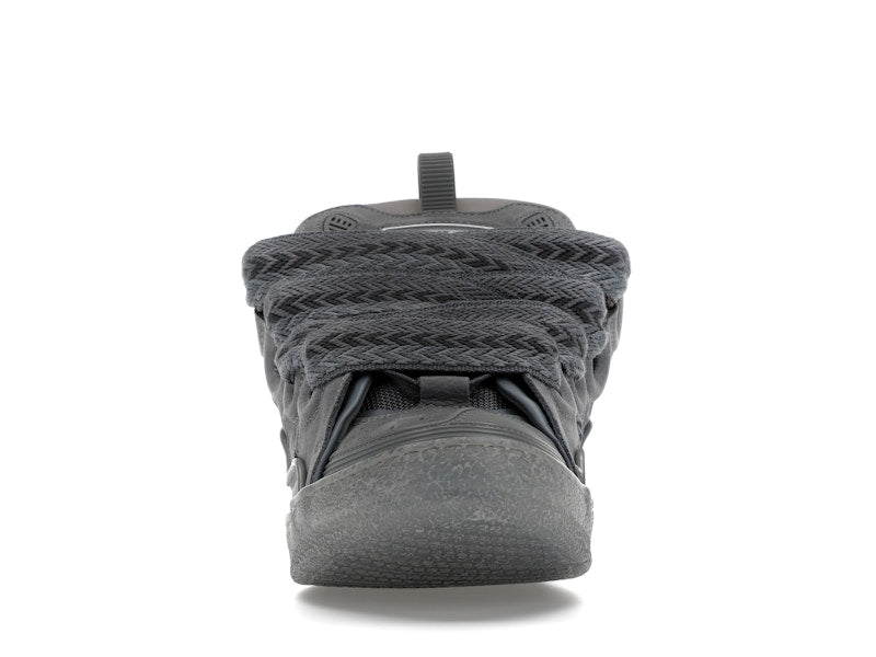 Lanvin Cuir Curb Effet Moucheté Gris Clair 