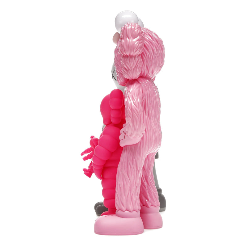 KAWS Family Vinylfiguren Grau/Pink