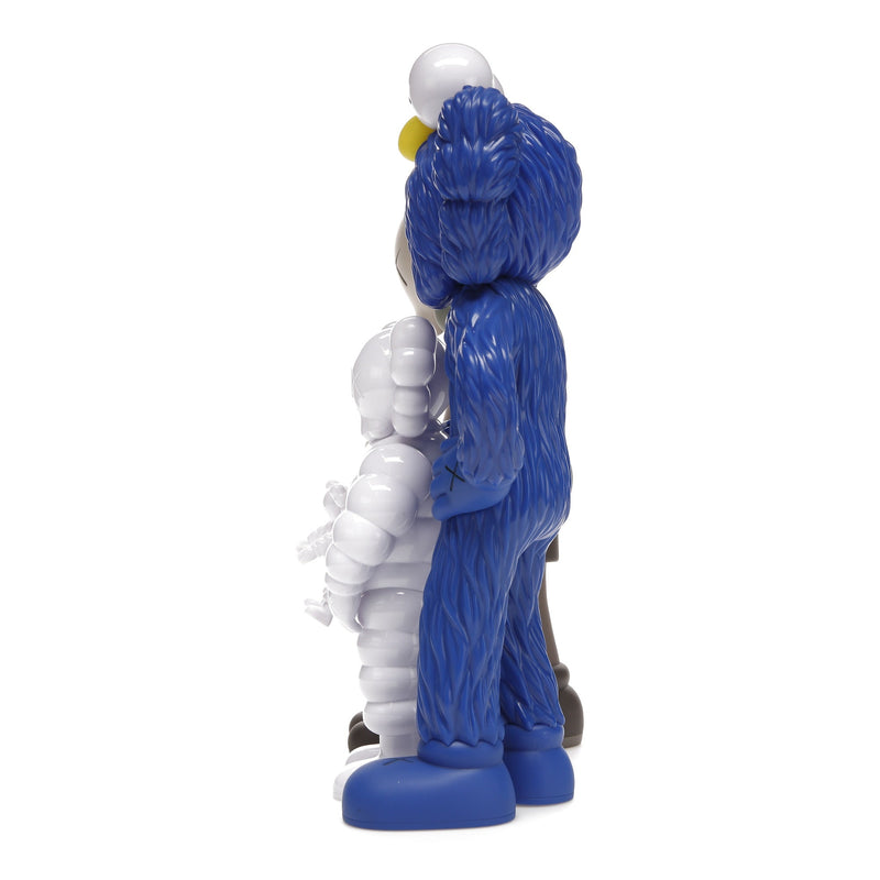 KAWS Family Vinylfiguren Braun/Blau/Weiß