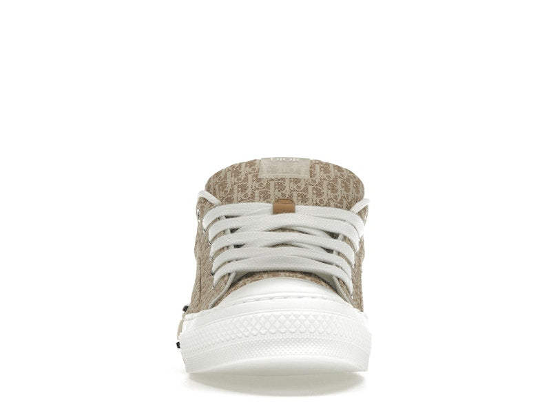 Baskets basses Dior B23 Skater beiges en jacquard Dior Oblique