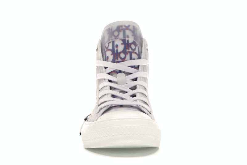 Dior B23 High Top Rouge Bleu Oblique