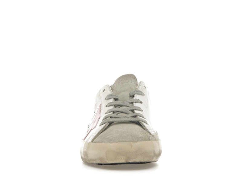 Golden Goose Super-Star Blanc Glacé Orchidée Rose 