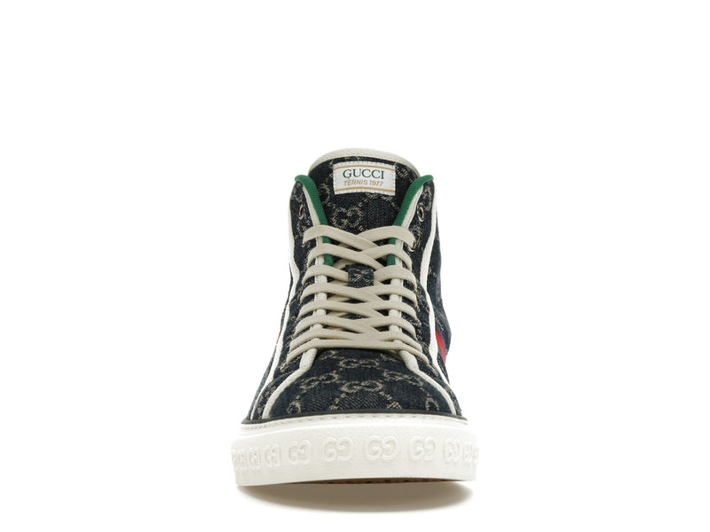 Baskets montantes Gucci Tennis 1977 bleues