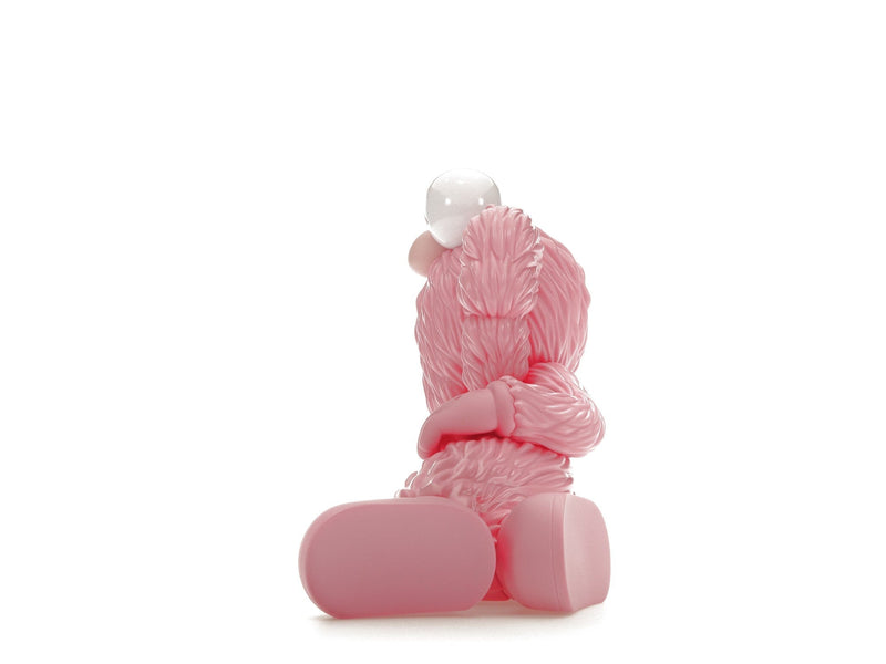 Figurine en vinyle KAWS TIME OFF rose