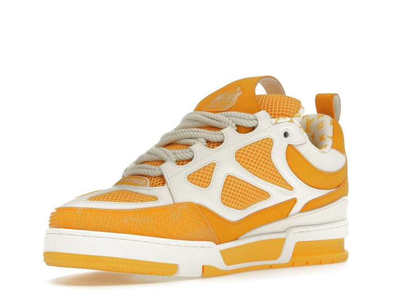 Baskets de skate Louis Vuitton LV Jaune Blanc