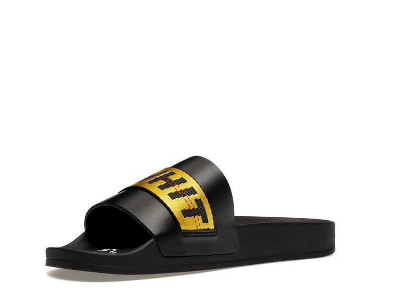 Sandales industrielles OFF-WHITE noires et jaunes