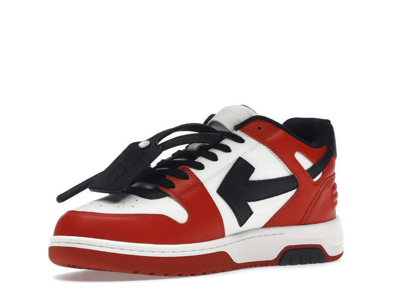 OFF-WHITE Out Of Office OOO Baskets Basses Noir Blanc Rouge 