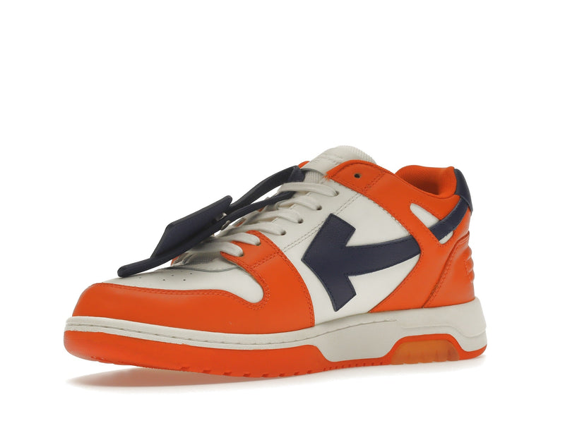 OFF-WHITE Out Of Office OOO Baskets basses Blanc Orange Bleu 