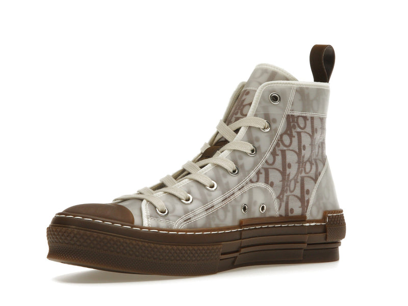 Dior B23 High Top Café Blanc Dior Oblique