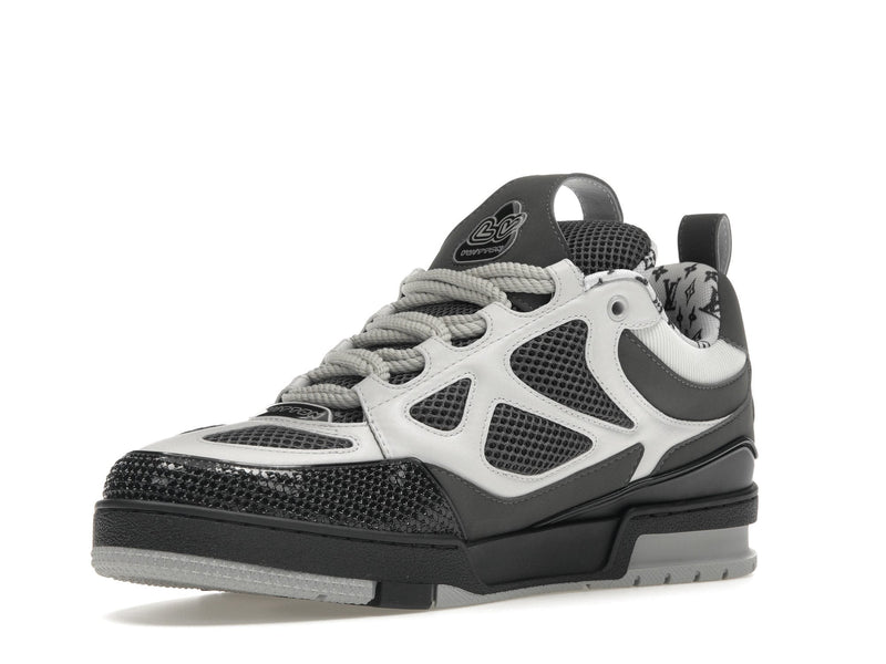Baskets de skate Louis Vuitton LV Gris Blanc