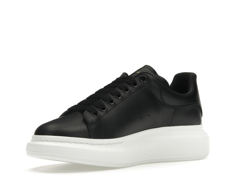Alexander McQueen Oversized Schwarz Weiße Sohle