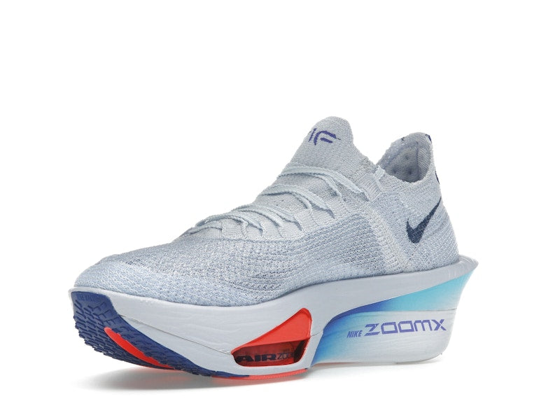 Nike Air Zoom Alphafly Next% 3 Gris Football Fantôme Violet Persan Bleu Vide