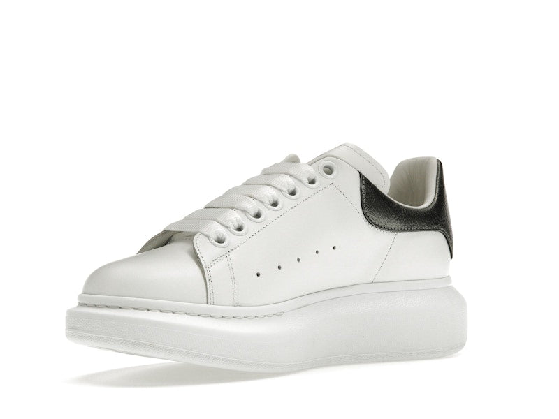 Alexander McQueen Oversized Weiß Metallic