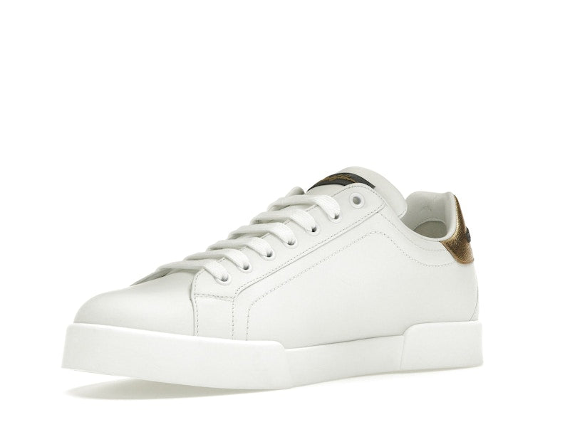 Dolce &amp; Gabbana Portofino Crown Patch Or Blanc