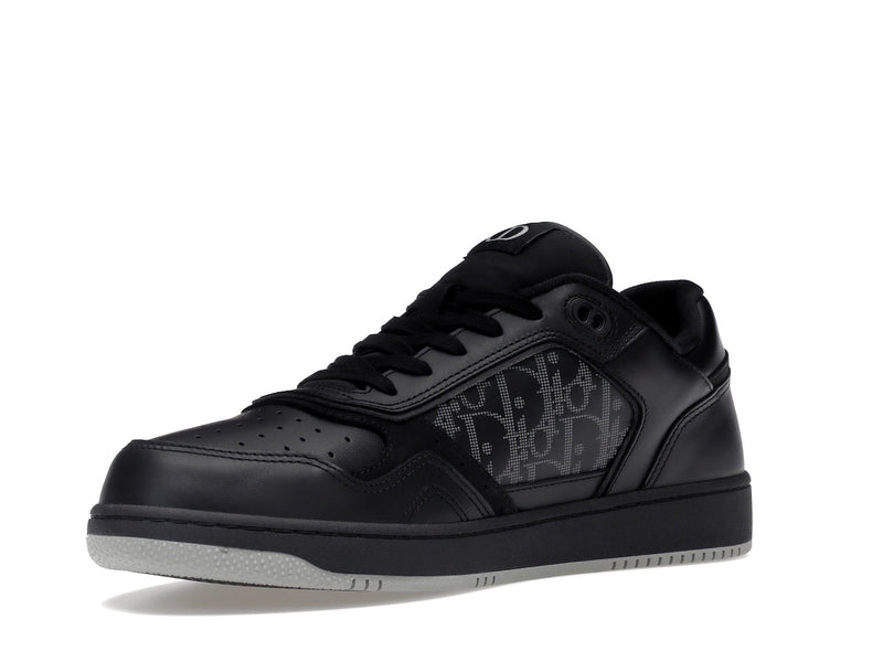 Dior B27 Low Noir Dior Oblique Galaxy Cuir Gris