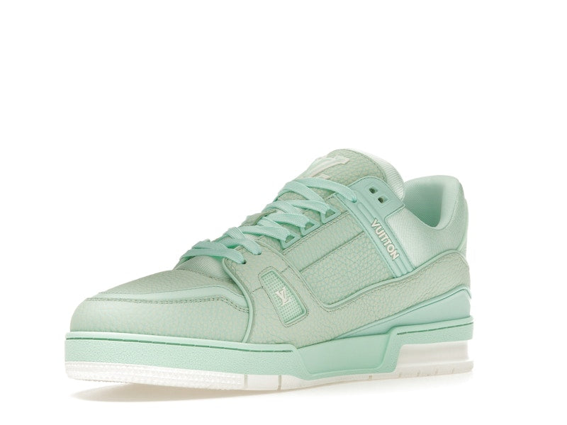 Louis Vuitton LV Trainer Vert Menthe Blanc
