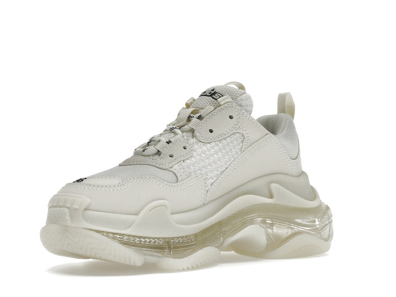 Balenciaga Triple S Clear Sole Beige Clair (Femme)