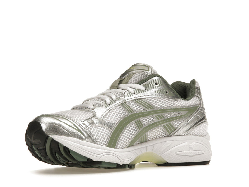 ASICS Gel-Kayano 14 Weiß Reines Silber Schiefergrau Salbei