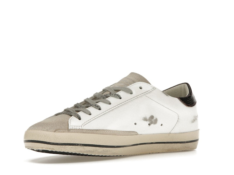 Golden Goose Super-Star Blanc Seedpearl Vert