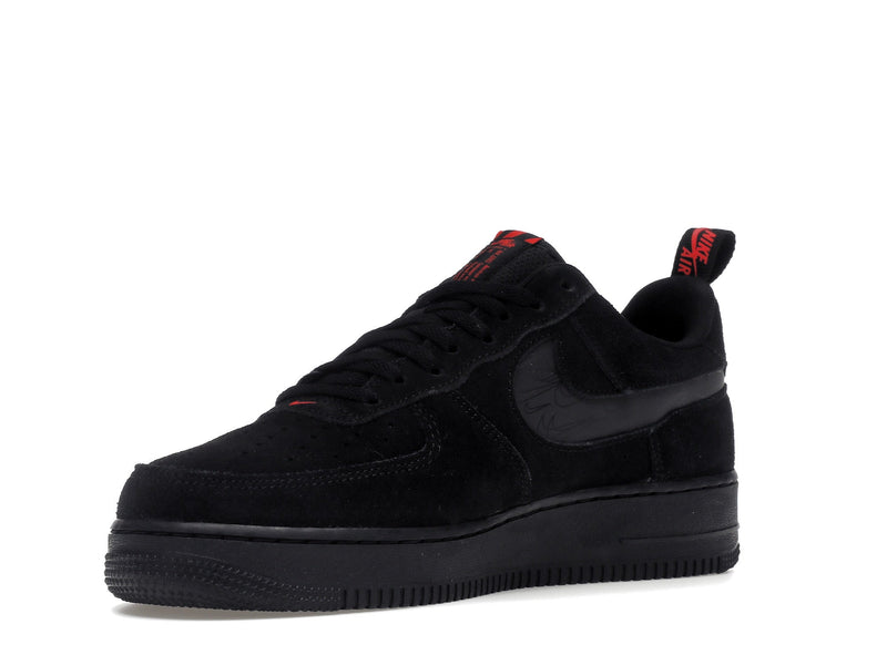 Nike Air Force 1 Low Multi-Swoosh Noir Cramoisi
