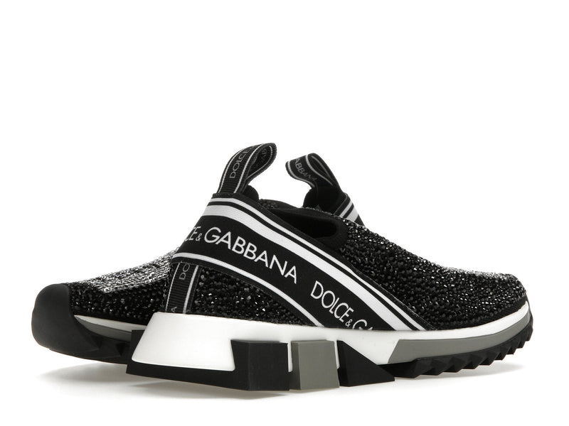 Dolce &amp; Gabbana Sorrento Slip On Noir Cristal