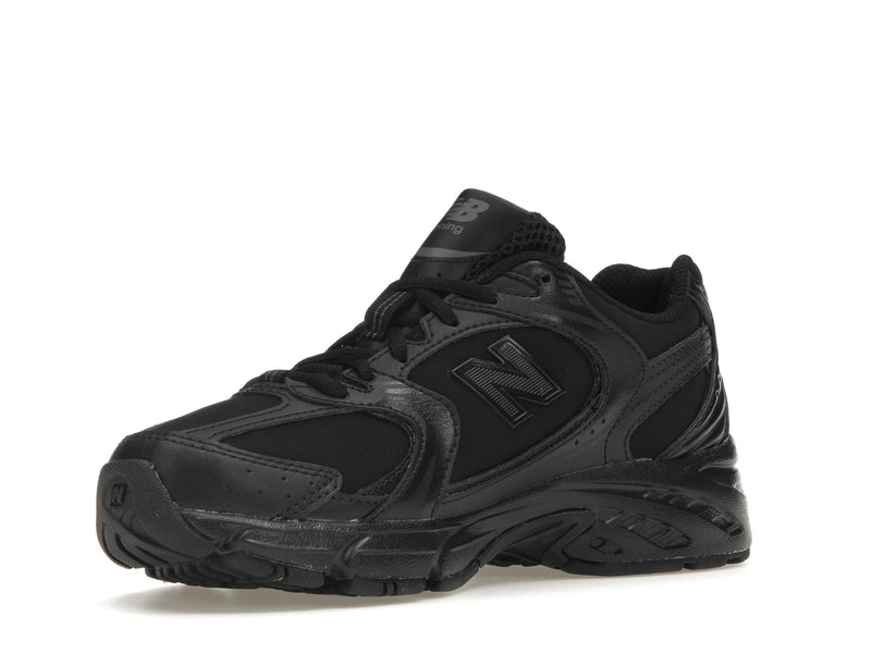 New Balance 530 Triple Black Cuir