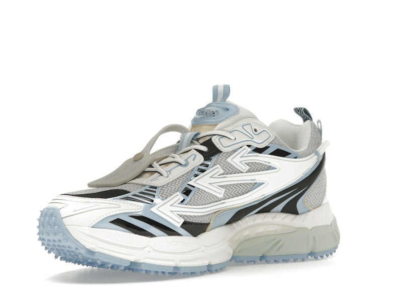 OFF-WHITE Be Right Back Blanc Bleu Clair 