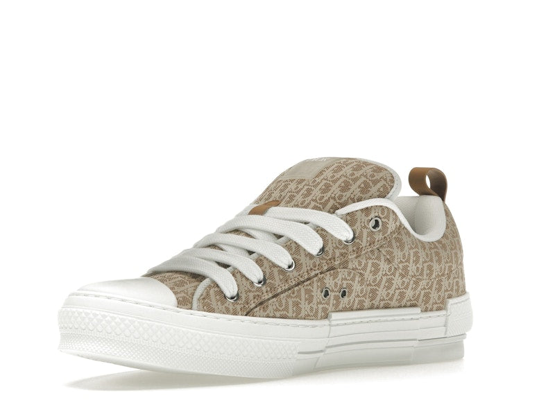 Baskets basses Dior B23 Skater beiges en jacquard Dior Oblique