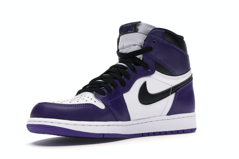 Jordan 1 Retro High Court Violet Blanc
