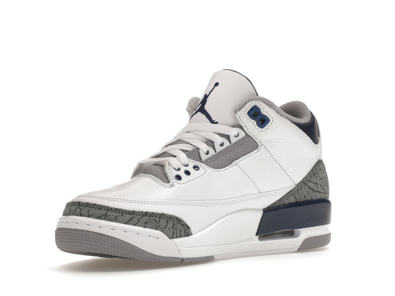 Jordan 3 Retro Bleu Marine Minuit